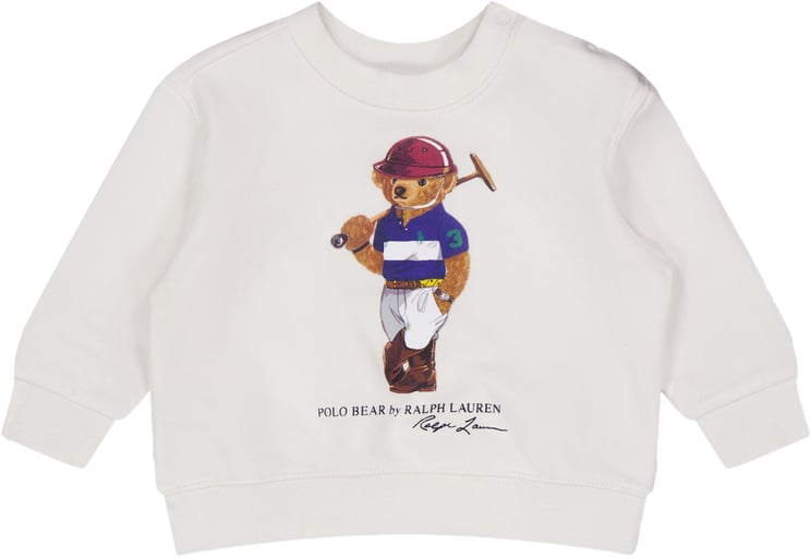 Ralph Lauren Ralph Lauren Baby Jongens Trui In Wit
