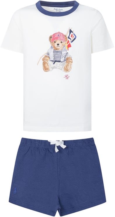 Ralph Lauren Completo T-Shirt e Shorts in Jersey