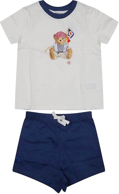 Ralph Lauren RALPH LAUREN KIDS KNIT-SHORT SET-OUTFIT SET