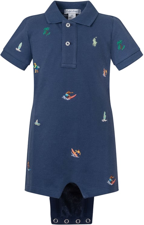 Ralph Lauren Tutina Polo con Ricami