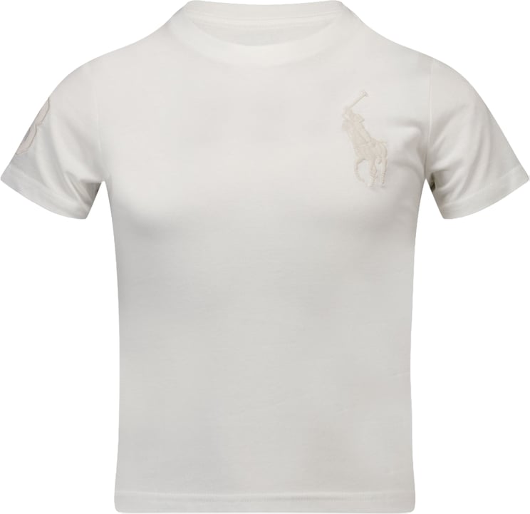 Ralph Lauren Ralph Lauren Kinder Jongens T-Shirt In Wit