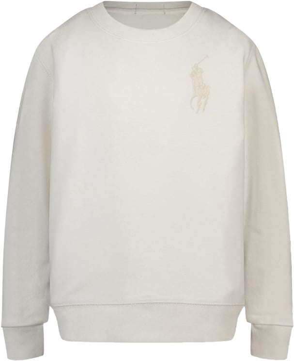 Ralph Lauren Ralph Lauren Kinder Jongens Trui In Wit
