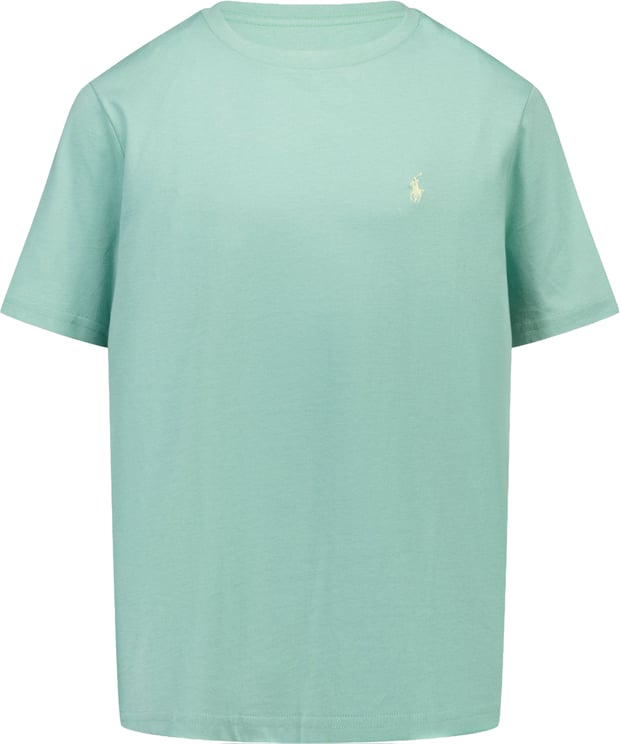 Ralph Lauren Ralph Lauren Kinder Jongens T-Shirt In Licht Groen