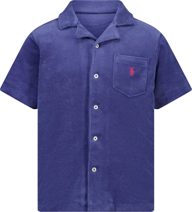 Ralph Lauren Ralph Lauren Kinder Jongens Blouse In Navy