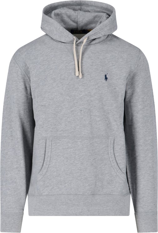 Ralph Lauren Hoodie, In Grey Cotton Blend