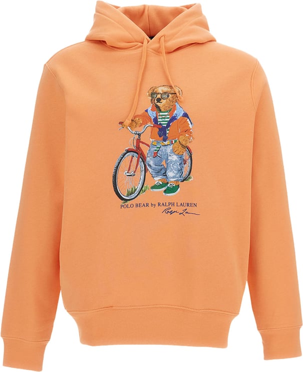 Ralph Lauren Orange Printed Hoodie