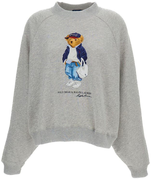 Ralph Lauren Gray Cotton Blend Sweatshirt