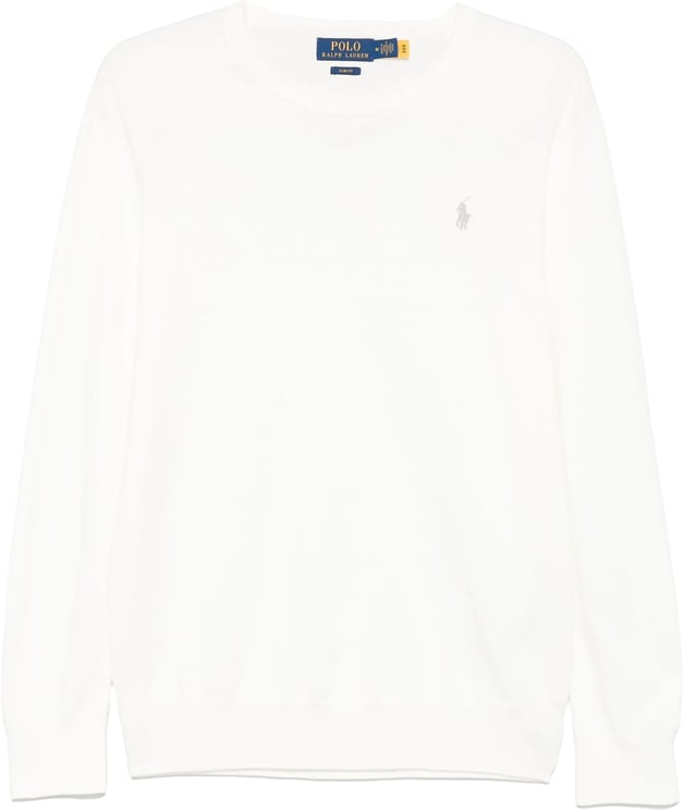Ralph Lauren Neutral Pullover Minimalist Crew Neck Sweater