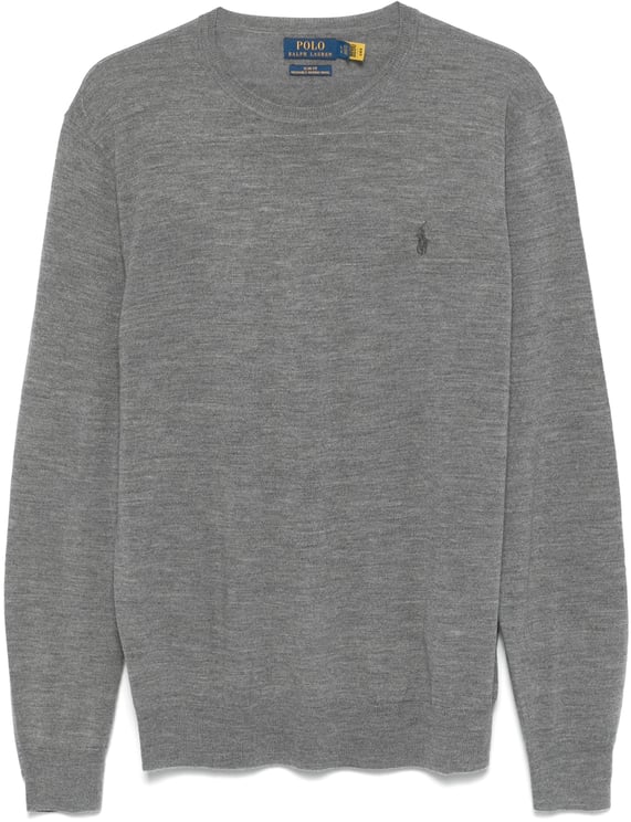 Ralph Lauren Grey Pullover Tailored Crew Neck Pullover