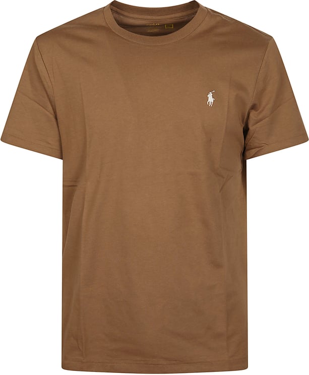 Ralph Lauren Logo T-shirt Brown