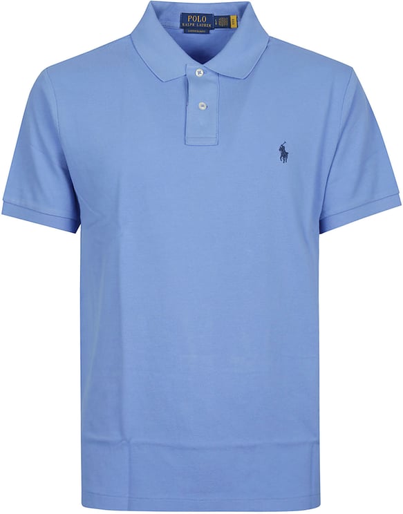Ralph Lauren Short Sleeve Logo Embroidery Polo Shirt Blue