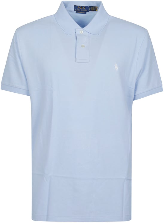 Ralph Lauren Short Sleeve Logo Embroidery Polo Shirt Blue