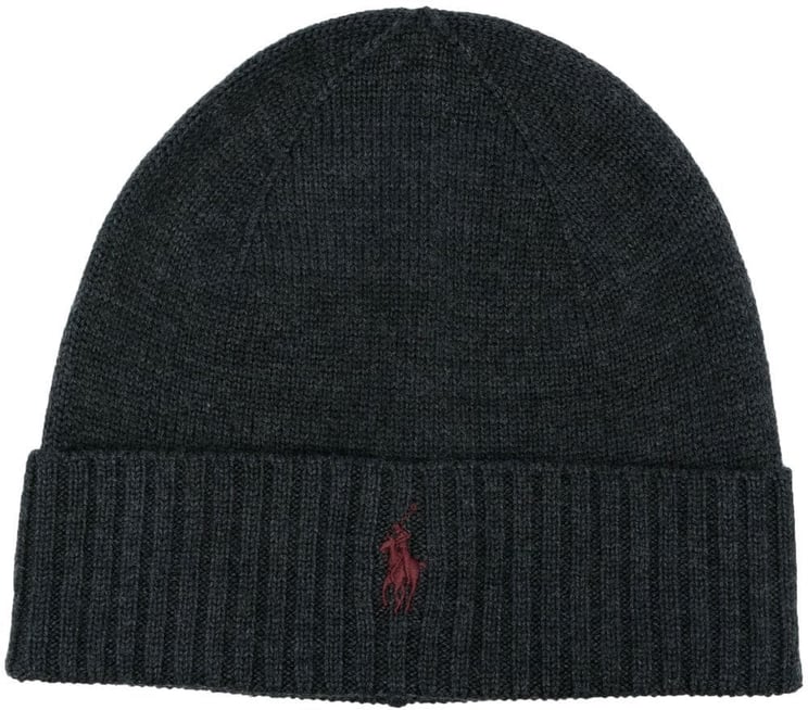 Ralph Lauren Berretto Di Lana Dark Granite