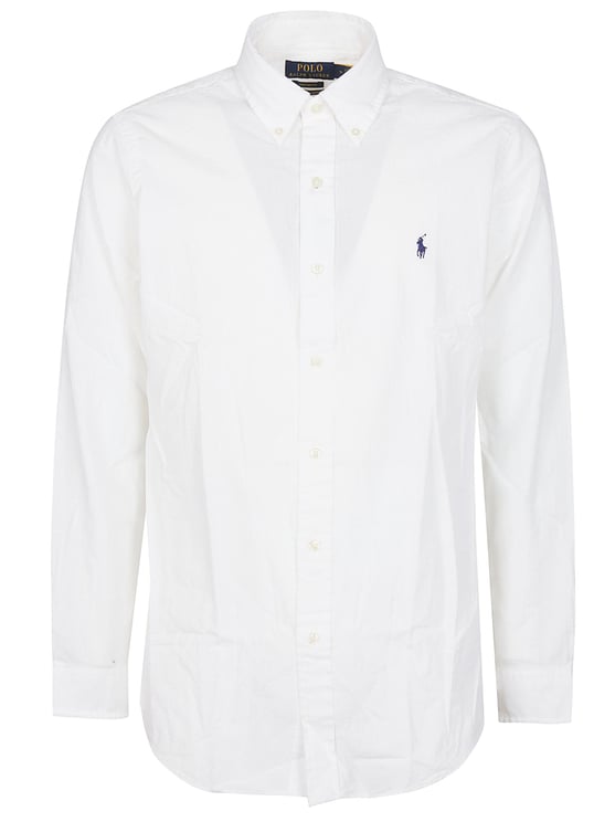 Ralph Lauren Long Sleeve Sport Shirt White
