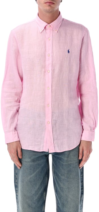 Ralph Lauren Custom Fit Shirt Rosa