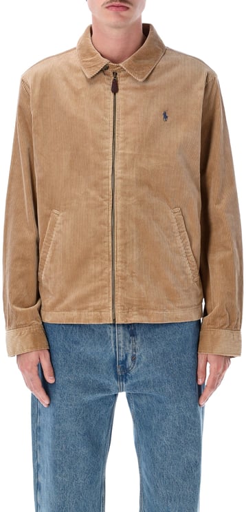 Ralph Lauren Corduroi Bomber Vint Khaki