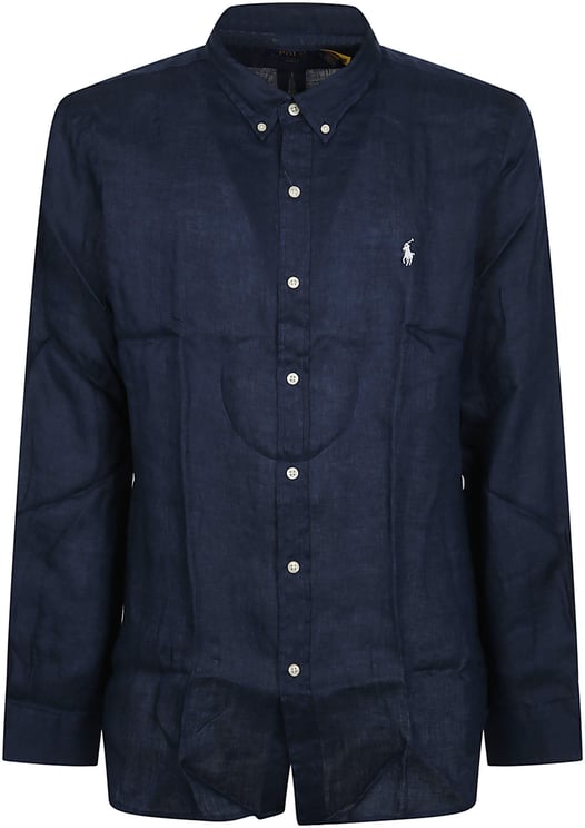 Ralph Lauren Long Sleeve Sport Shirt Blue