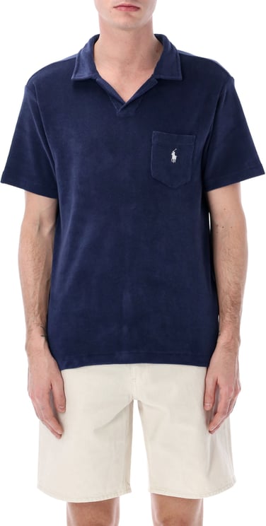Ralph Lauren Custom Fit Polo Blu