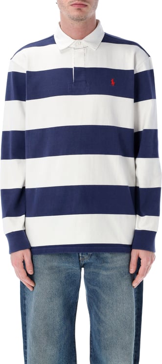Ralph Lauren Rugby L/S Polo Bianco
