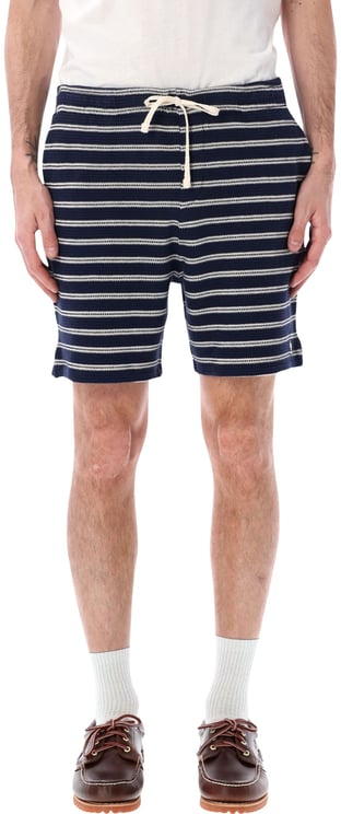 Ralph Lauren Stripes Short Blu
