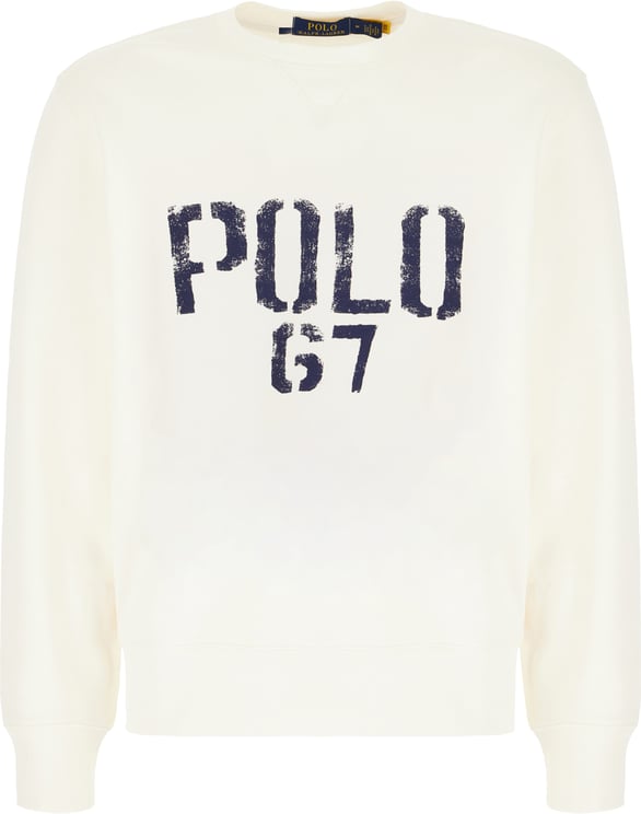 Ralph Lauren Polo Ralph Lauren Ivory cotton blend sweatshirt