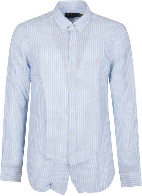 Ralph Lauren Long Sleeve Sport Shirt Blue