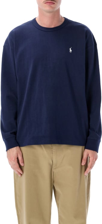Ralph Lauren Heavyweight L/S Tee Blu