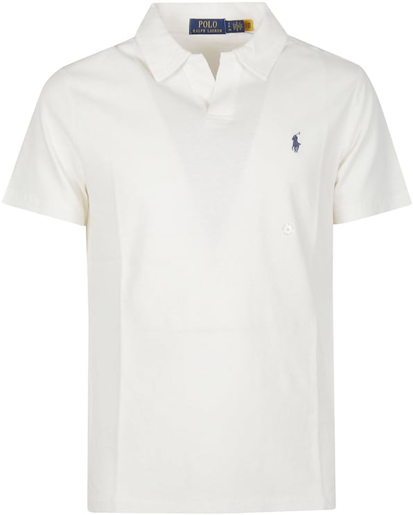 Ralph Lauren Short Sleeve Johnny Polo Shirt White