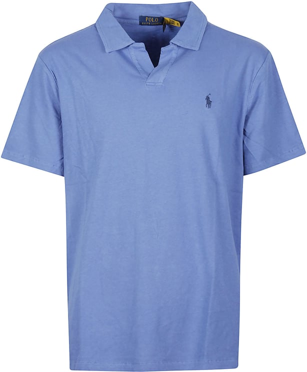 Ralph Lauren Short Sleeve Johnny Polo Shirt Blue