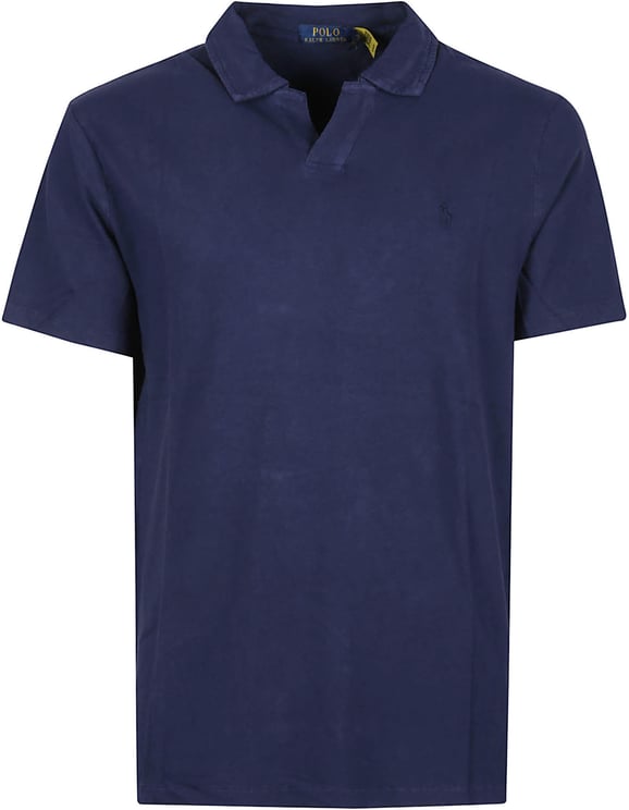 Ralph Lauren Short Sleeve Johnny Polo Shirt Blue