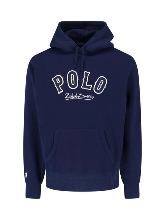 Ralph Lauren Timeless Knit Hooded Sweatshirt With Ribbed Cuffs