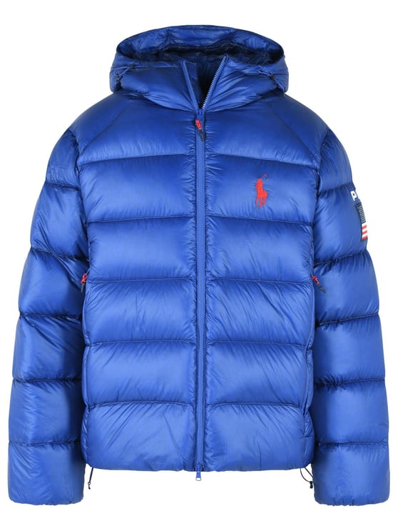 Ralph Lauren Blue Nylon Padded Jacket