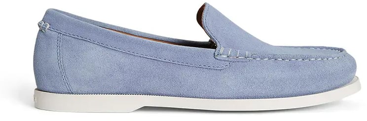 Ralph Lauren Flat Shoes Azzurro