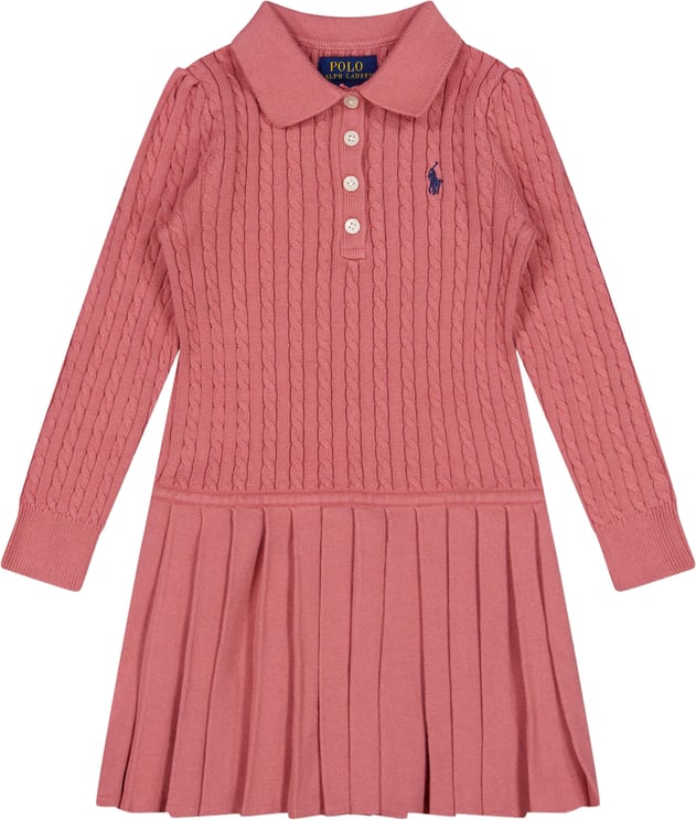 Ralph Lauren Ralph Lauren Kinder Meisjes Jurk In Oud Roze