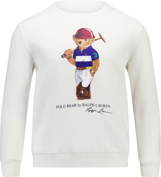 Ralph Lauren Ralph Lauren Kinder Jongens Trui In Wit