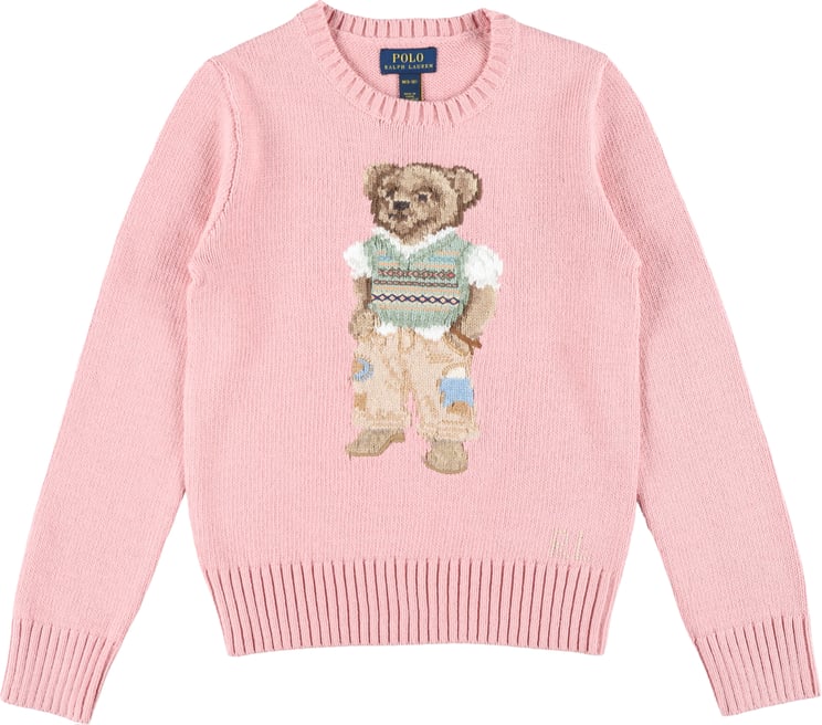 Ralph Lauren Knit Bear Rosa