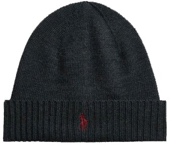 Ralph Lauren Berretto Di Lana Dark Granite