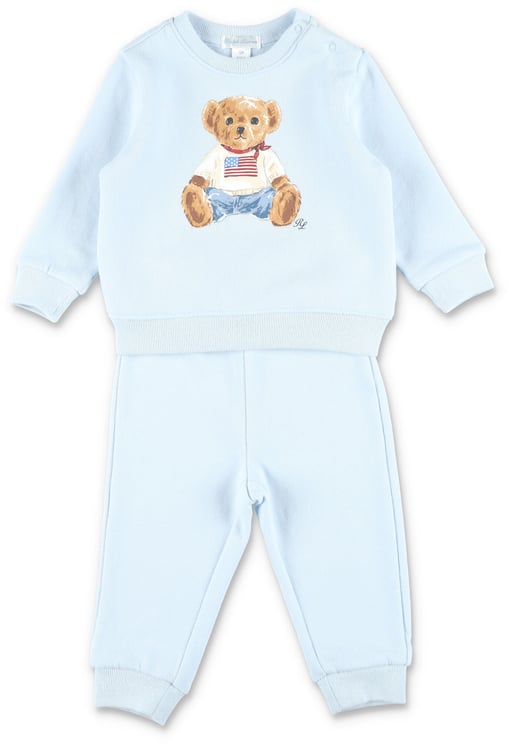Ralph Lauren Set Fleece+Pant Blue