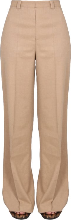 RED Valentino Wide-Leg Flared Pants With High Waistband