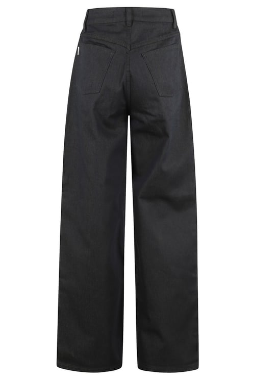 REMAIN Birger Espresso Cocoon Denim Pants With Hidden Closure