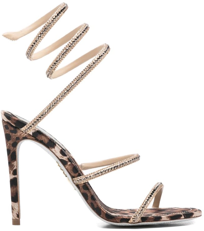 Rene Caovilla Sandals Leopard Print
