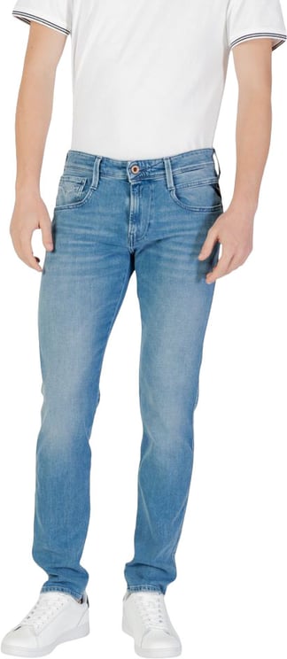 Replay Replay Blue Cotton Skinny Jeans