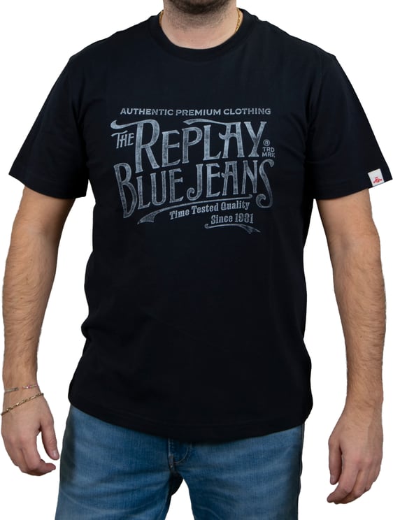 Replay Replay T-Shirt Royal Eagle