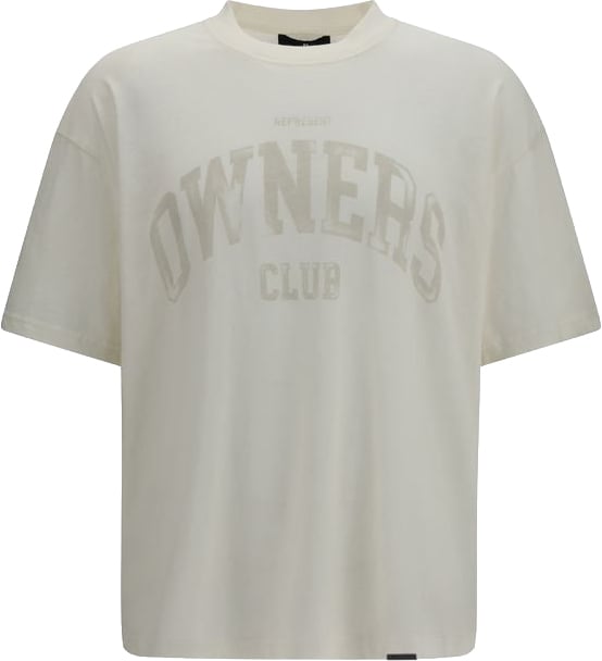 Represent Represent White Cotton T-Shirt