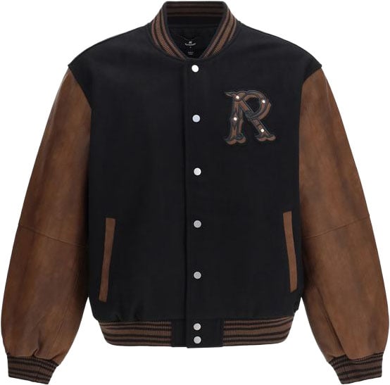 Represent Represent Black Wool Oves Aries Bomber