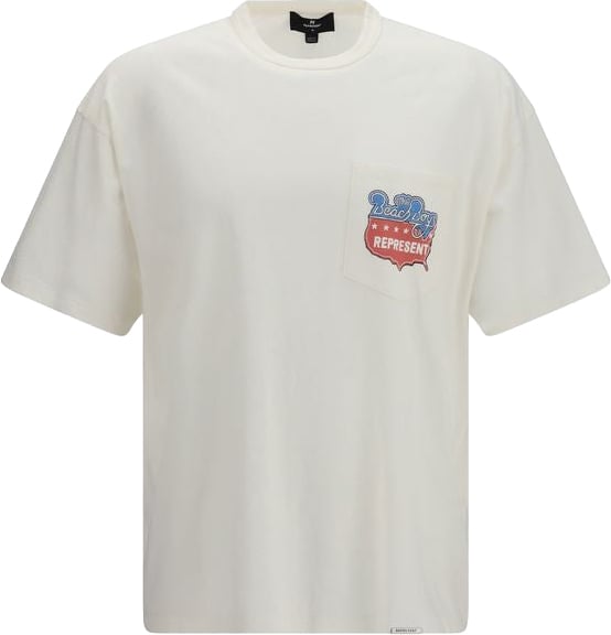Represent Represent White Cotton T-Shirt
