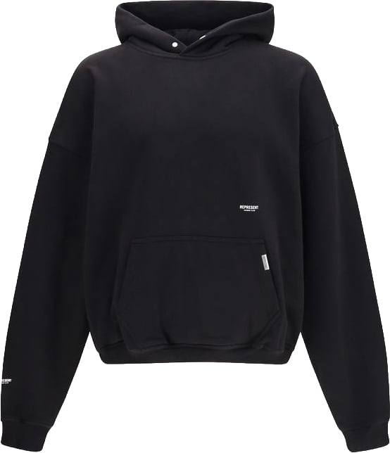 Represent Represent Black Cotton Sweatshirt