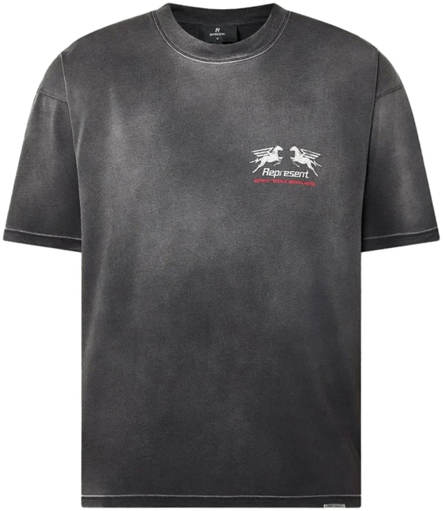 Represent 24-uurs service T-shirt met zwarte vlekken