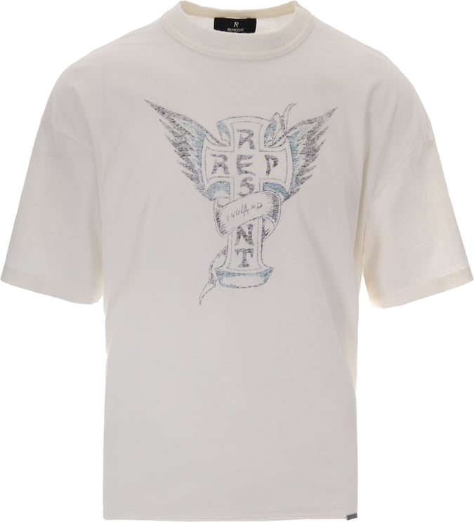 Represent T-Shirts And Polos Flat White