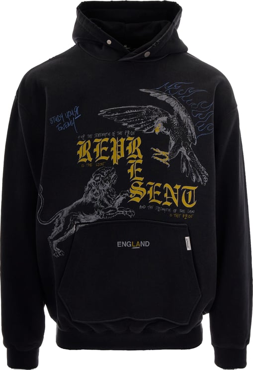 Represent Sweaters Washed Black